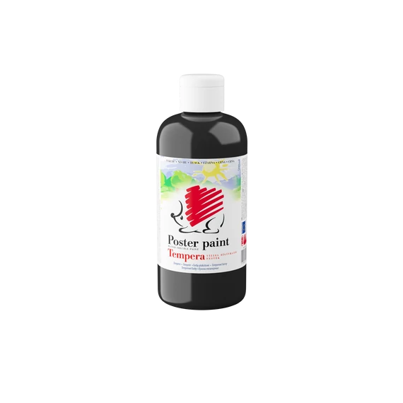 ICO SÜNI Tempera fekete 500 ml