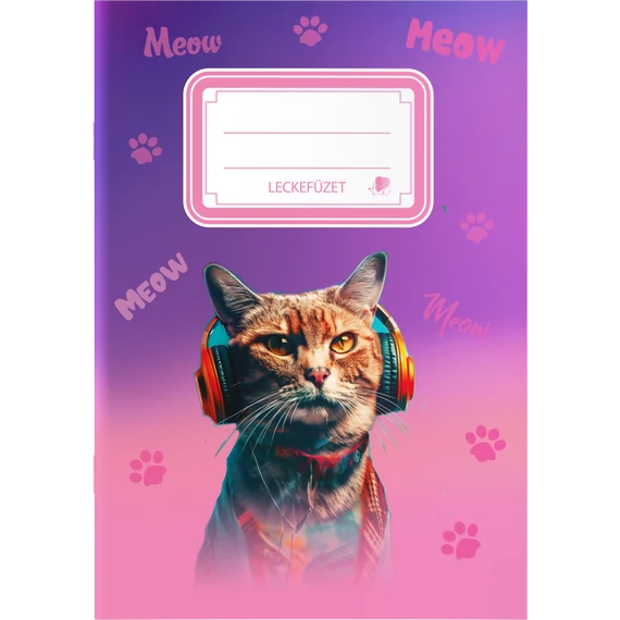 ICO SÜNI Leckefüzet cats A/5