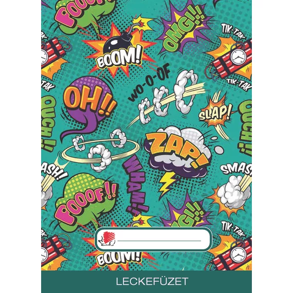 ICO SÜNI Leckefüzet graffiti A/5
