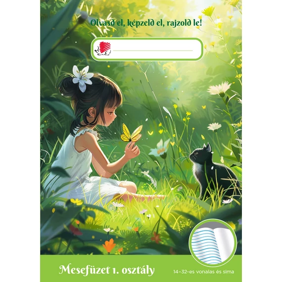 ICO SÜNI Mesefüzet 1. oszt. lány, 32 lap, A/5