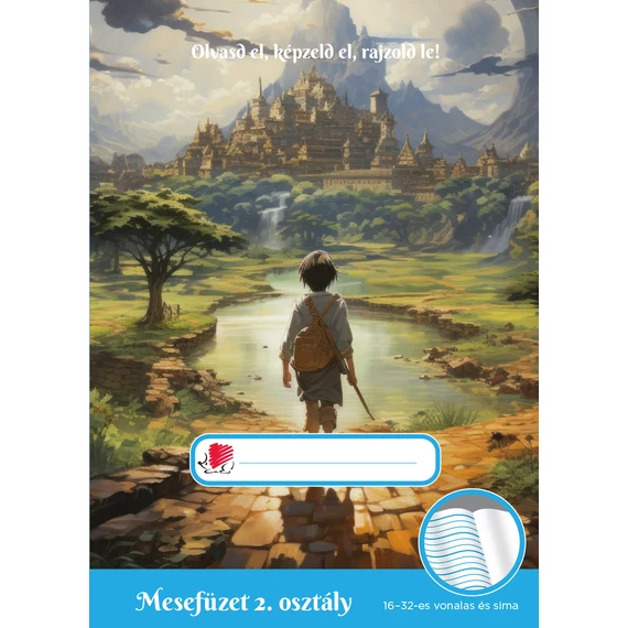ICO SÜNI Mesefüzet 2. oszt. fiú, 32 lap, A/5