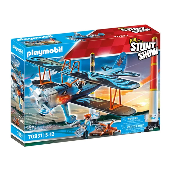 Playmobil Air Stuntshow ""Főnix"" kétfedelű