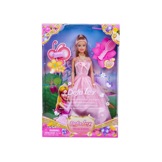Defa Lucy hercegnő baba kiegészítőkkel - 30 cm