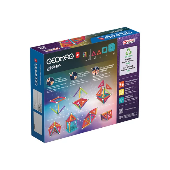 Geomag Glitter Panels Recycled 35 db
