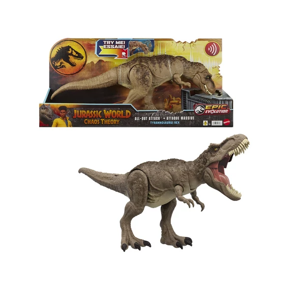 Jurassic World kolosszális támadó T-rex