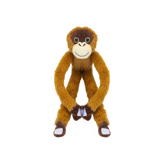 Orángután tépőzáral manccsal, 30 cm