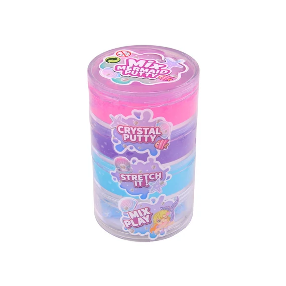 3 színű sellő kristály putty