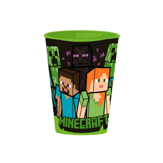 Műanyag Minecraft kispohár