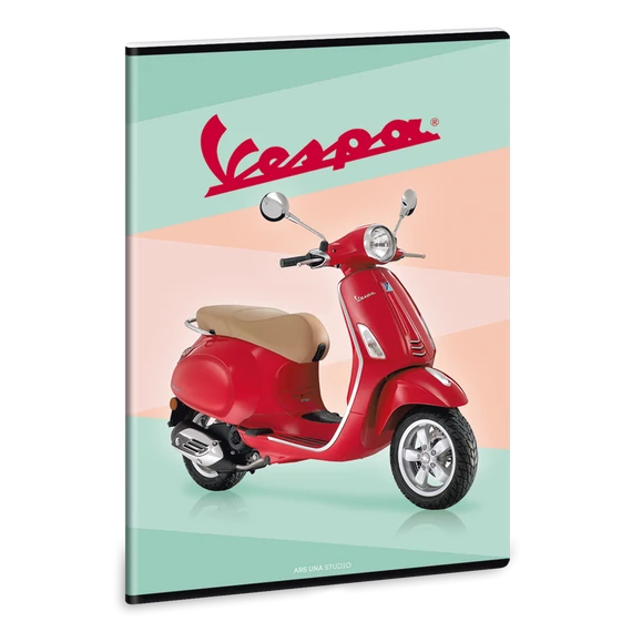 Vespa Standard A/4 extra kapcsos füzet-négyzethálós