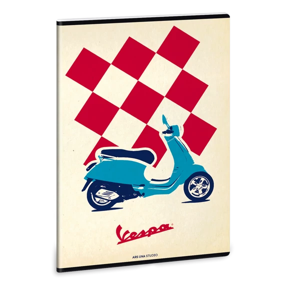 Vespa Pepita A/4 extra kapcsos füzet-négyzethálós