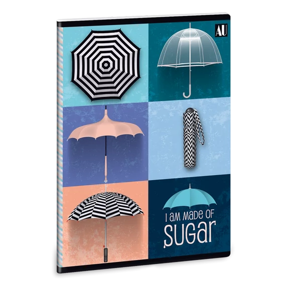 Ars Una Umbrella A/5 extra kapcsos füzet-sima