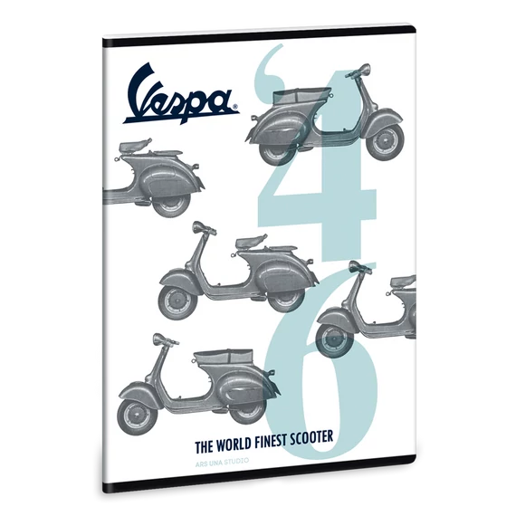 Vespa '46 A/5 extra kapcsos füzet-sima