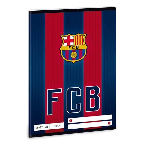 FC Barcelona A/5 sima füzet 20-32