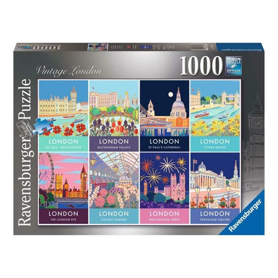 Ravensburger Puzzle 1000 db - Vintage London