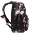 Ars Una Flowery black hátizsák AU-14