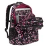 Ars Una Pearl Blossom black ergonomikus hátizsák 27 L