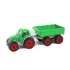 Műanyag traktor utánfutóval - 53 cm