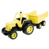 Műanyag traktor utánfutóval 68 cm - többféle