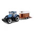 Bburago traktor utánfutóval New Holland 1:32