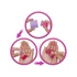 Barbie party reveal glamour meglepetés szett - pink