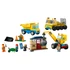 LEGO City 60391 Építőipari teherautók és bontógolyós daru