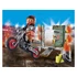Playmobil: Starter Pack - Kaszkadőr motorral és tüzes karikával
