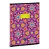 Catalina Estrada Pink Flowers A/5 extra kapcsos füzet-négyzethálós