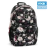 Ars Una Flowery black hátizsák AU-14
