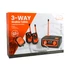 Walkie-talkie 3 egységgel