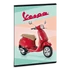 Vespa Standard A/5 extra kapcsos füzet-sima
